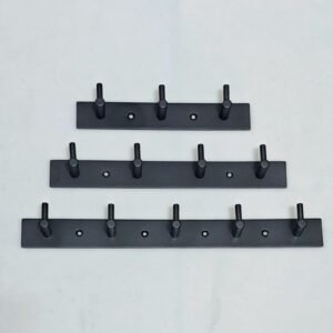 Ashardwarepk Cloth Hooks Premium Black & Matt SS